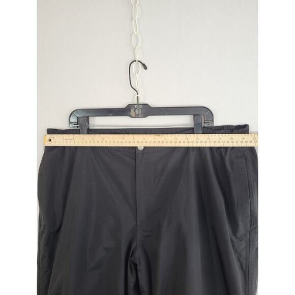 Eddie Bauer WeatherEdge Men’s XL Black Waterproof Ski Snow Pants Gaiters Winter - Picture 9 of 15